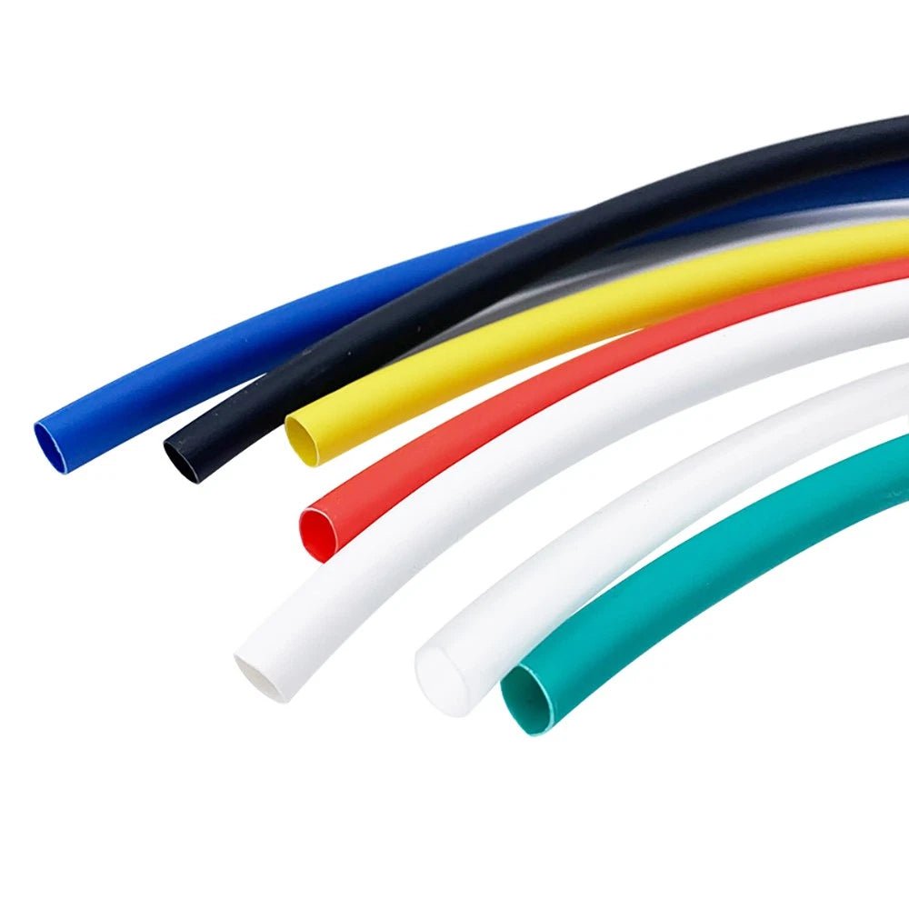 Heat Shrink Tubing 2:1 Ratio — 1 to 210mm Diameter, 7 Colors, Cut - to - Length - HomeDIYer