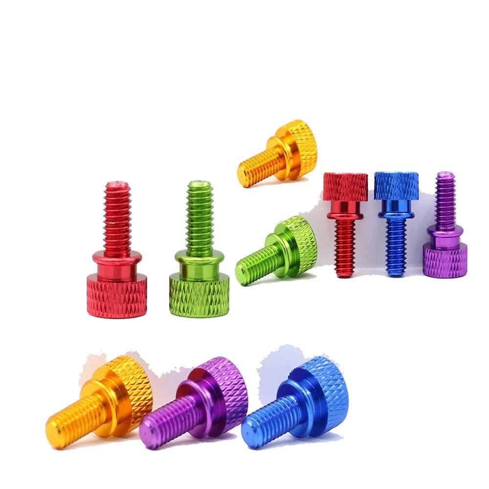 632 x 6.5mm High‑Type Knurled Thumb Screws – Aluminum Alloy Hand Grip Knob Bolts for PC Cases - HomeDIYer