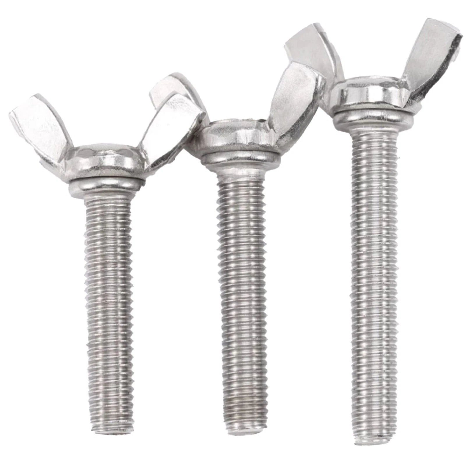 304/316/201/White Zinc M3 M4 - M12 Butterfly Wing Screws Thumb Screw Wing Bolt