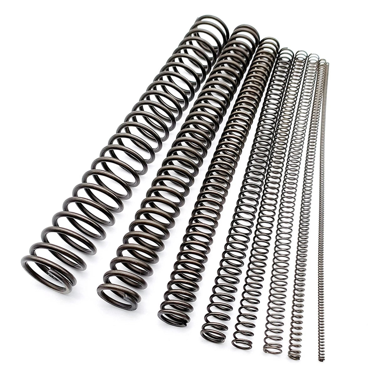 Spring Steel Compression Spring, 0.3-4.5mm Wire Dia, 300mm Length, Spiral Spring