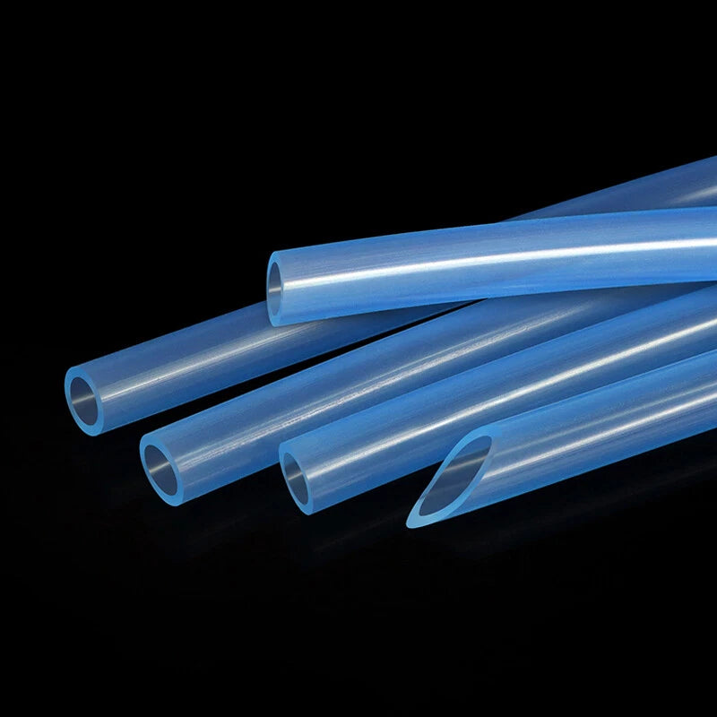 Food Grade Silicone Tubing Sky Blue — Flexible Hose Pipe 2mm to 6mm ID