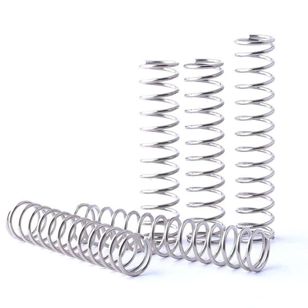 Compression Spring Wire Dia 0.4mm 304 Stainless Steel Pressure Spring 5mm-305mm