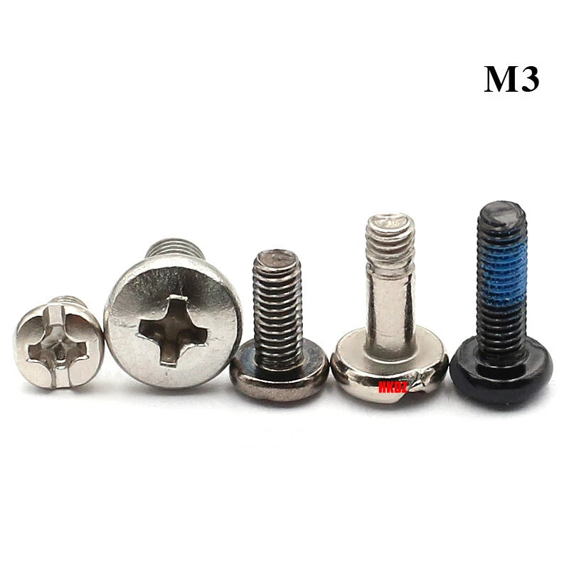 M3 Phillips Umbrella Round Head Machine Screws – Carbon Steel / 304 Stainless, 4–10mm, Multi Finishes