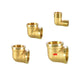 Brass L-Elbow Pipe Fittings 1 2"~2" BSP Female Male Threaded Reducing Connector
