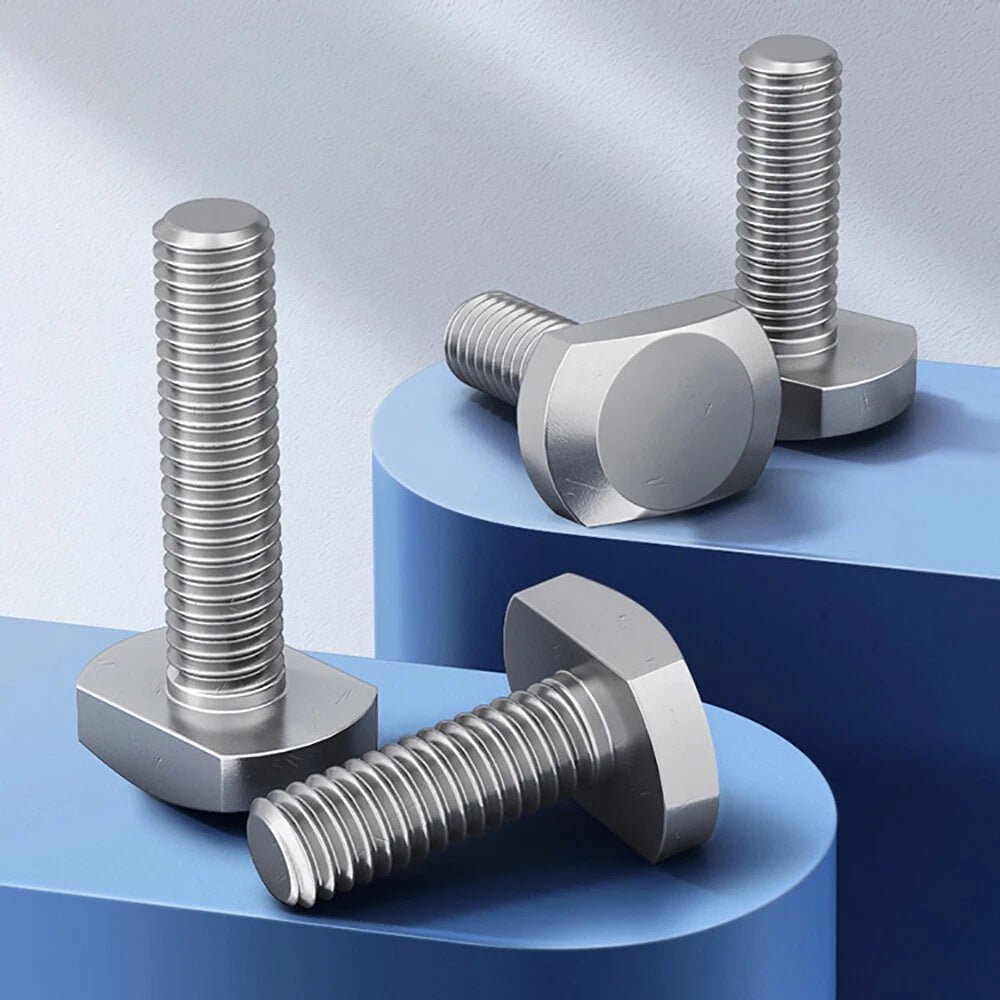 T - Slot T - Head Bolts M5 M6 | A2 Stainless Steel Hammer Screws for Aluminum Extrusion - HomeDIYer