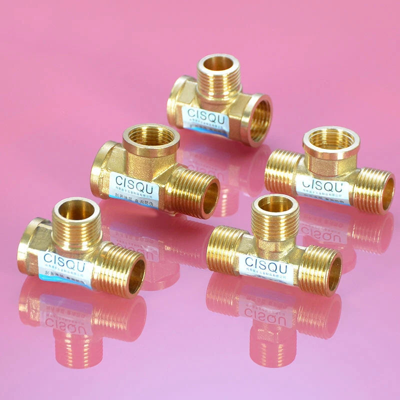 3/4" BSP Brass Pipe Fittings – Straight, Elbow, Tee, Union & Reducer Connectors