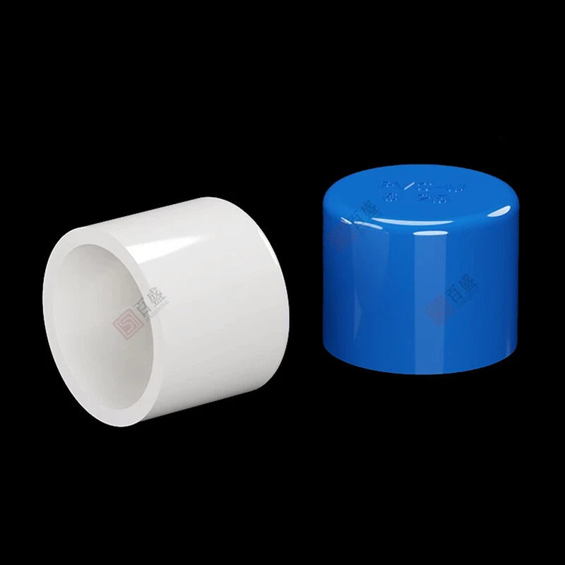 UPVC PVC Cap End Caps Plug Blanking I.D. 20mm-200mm Adhesive Drain Pipe Fittings