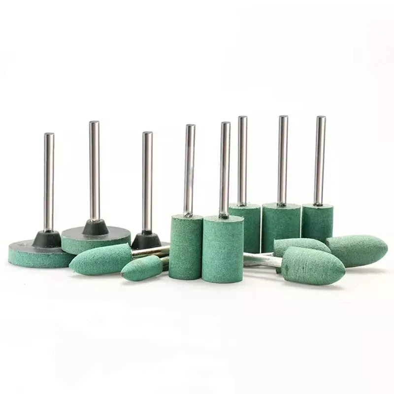 Rubber Mounted Point Grinding Head 2.35/3mm Shank Assorted Special for Mould Finish Polish Grinder Dremel Rotary Tools - HomeDIYer
