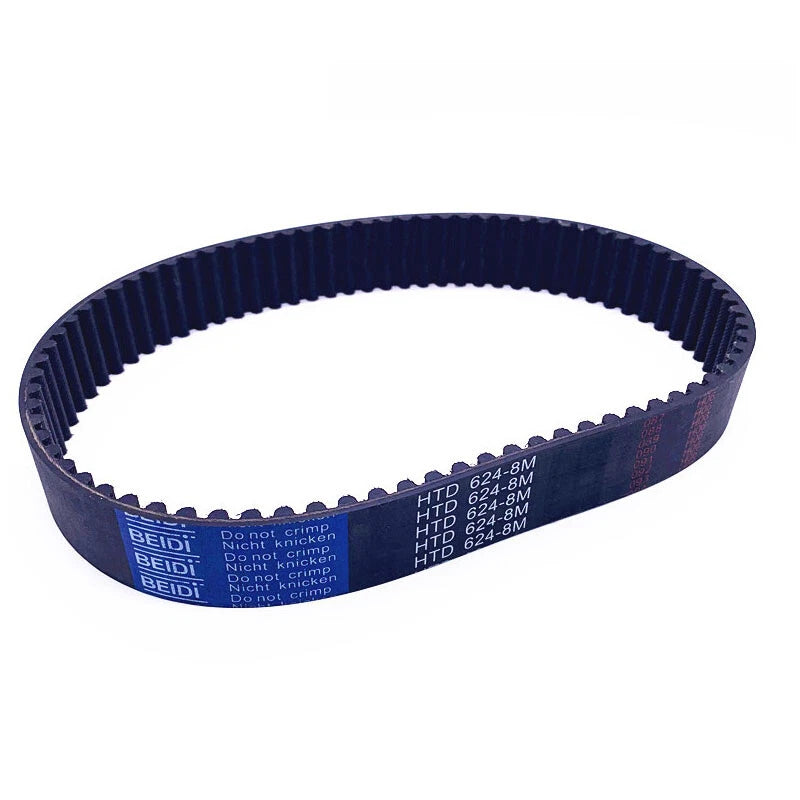 HTD 8M Timing Belt — 15mm to 40mm Wide, 712mm to 1104mm Perimeter