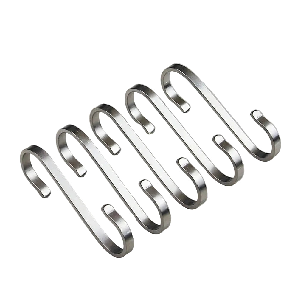 Quality Stainless Steel S Hooks Kitchen Utensil Bathroom Clothes Hanger Hanging