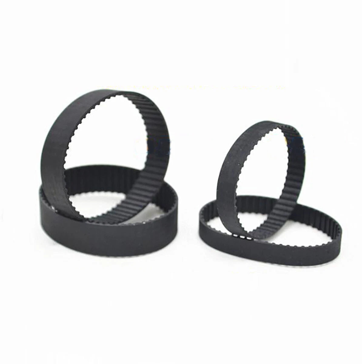 MXL Timing Belt – 10mm Wide, 2.032mm Pitch, Black Rubber Synchronous Belt (27–2046 Teeth)