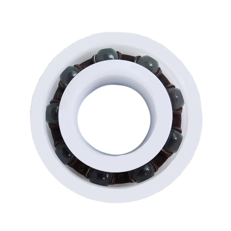 POM Plastic Bearing Double Seal Glass Ball Thin-walled Bearings ID 10/12/17-40mm