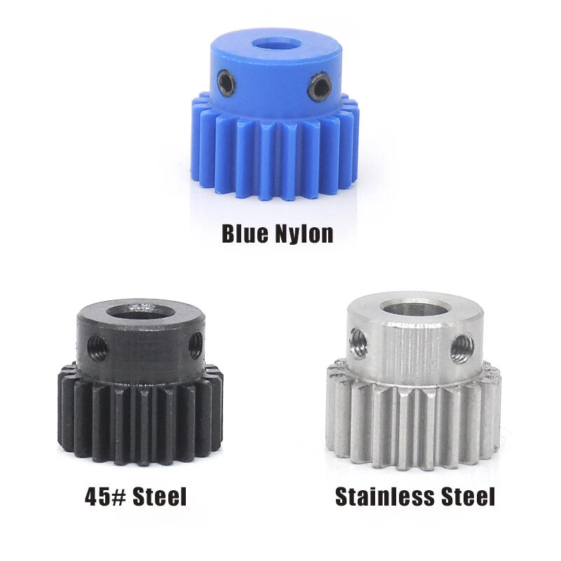 1 Mod 31-35 Teeth Spur Gears Transmission Gear With Step Motor Pinion Gears