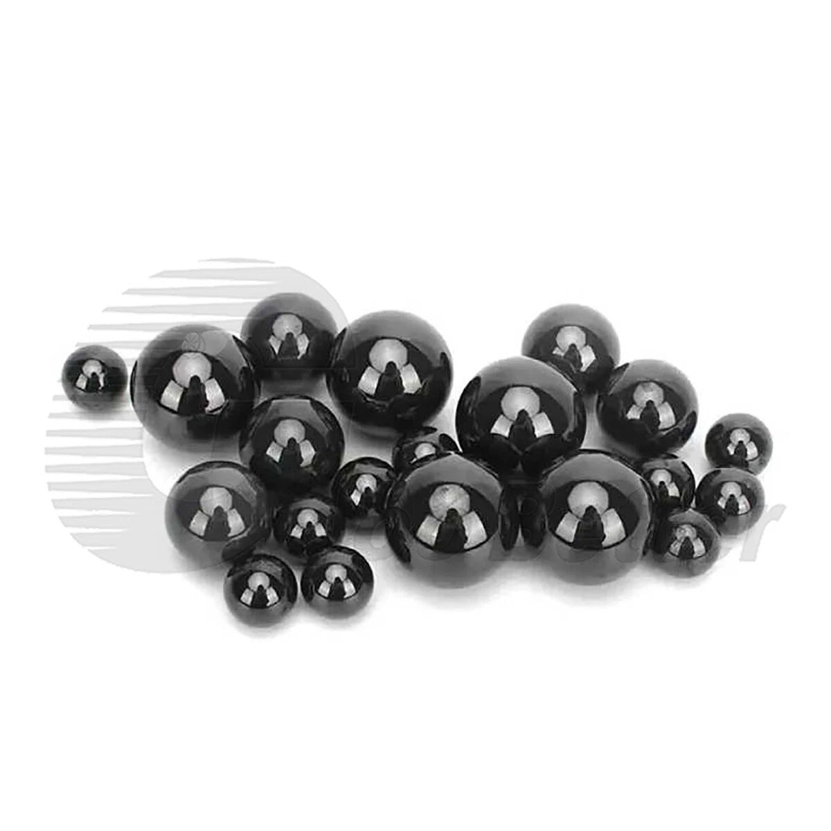 Si3N4 Silicon Nitride Ceramic Ball Bearings G5 Dia 1mm-40mm Solid Round Balls