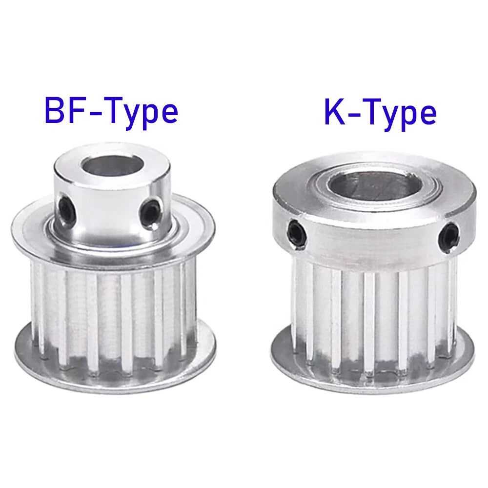 5M 20~26 Teeth Synchronous Wheel Timing Belt Pulley for 15/20/26mm Belt Width