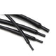 Black Heat Shrink Tubing 2:1 — φ1mm to φ25mm, Electrical Wire Sleeving