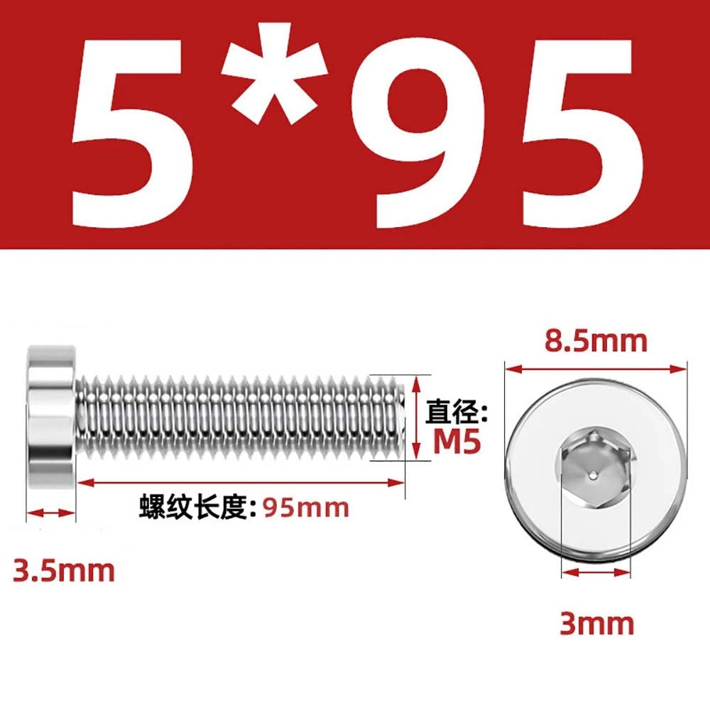 M1.4–M12 Low Head Socket Cap Screws – A2 Stainless Steel, Space‑Saving Design for Tight Clearances
