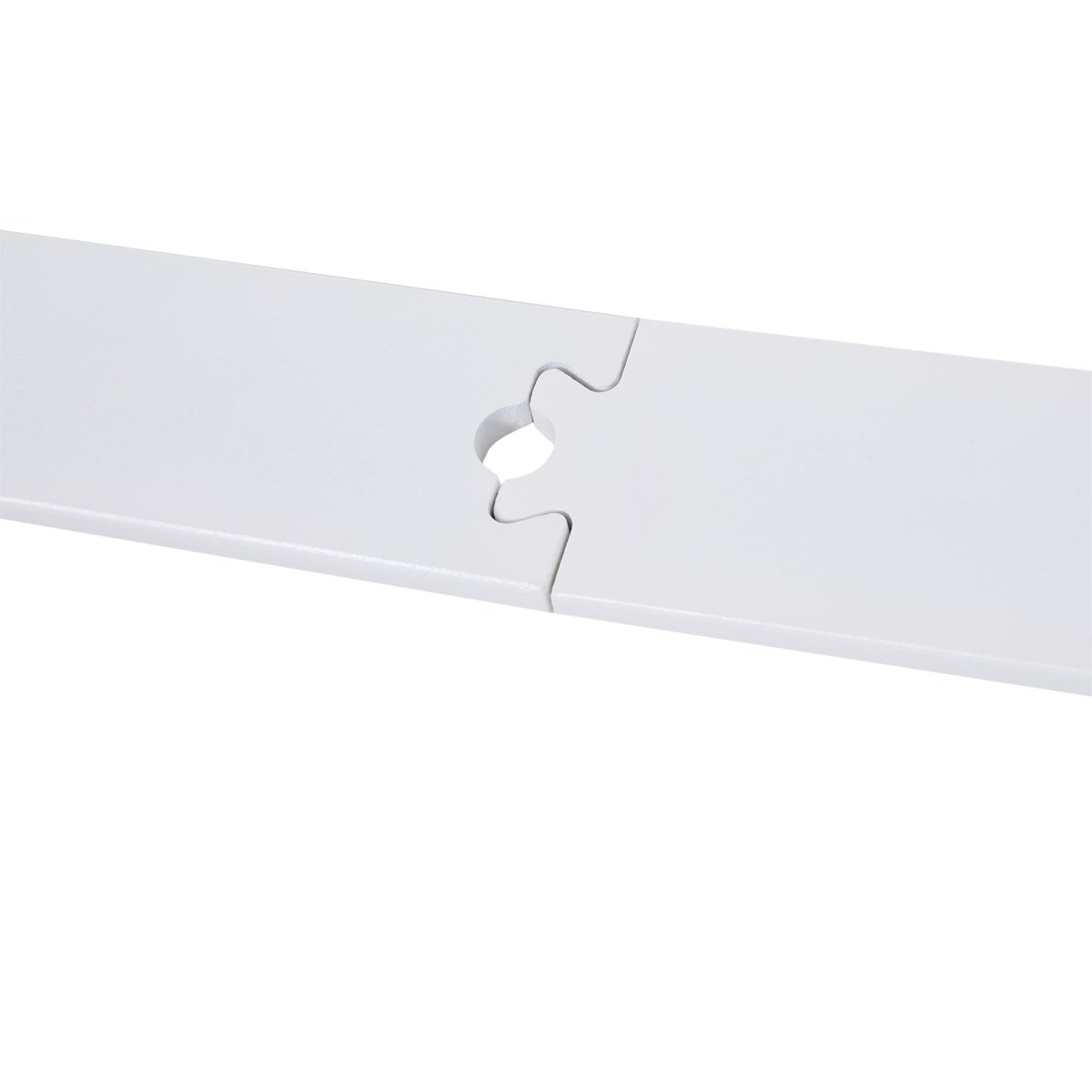 Rustic Interior Sliding Barn Door Mounting Hardware Kit White - HomeDIYer