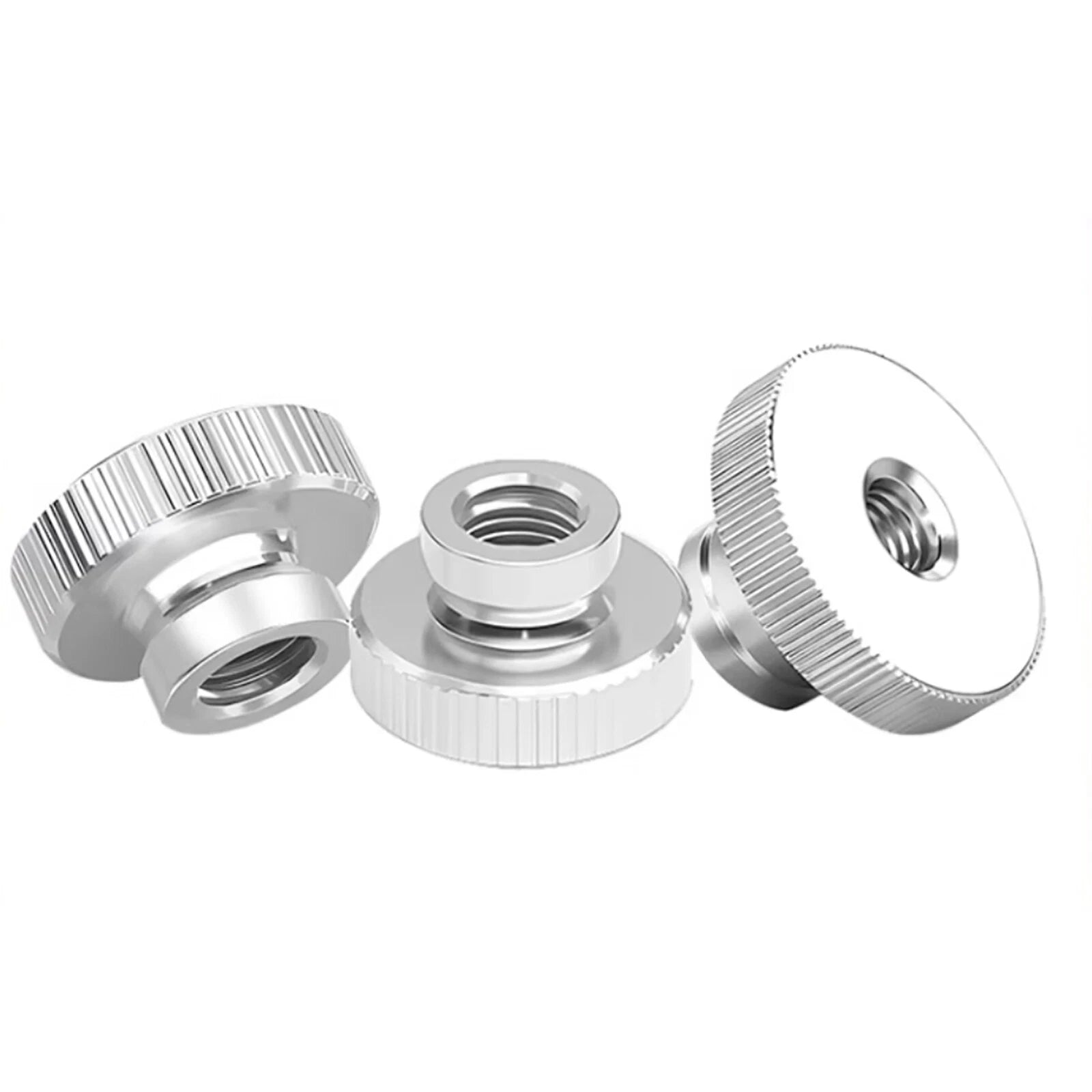 Knurled Thumb Nuts & Screws — Stainless Steel Hand-Grip Knobs, M2 to M10