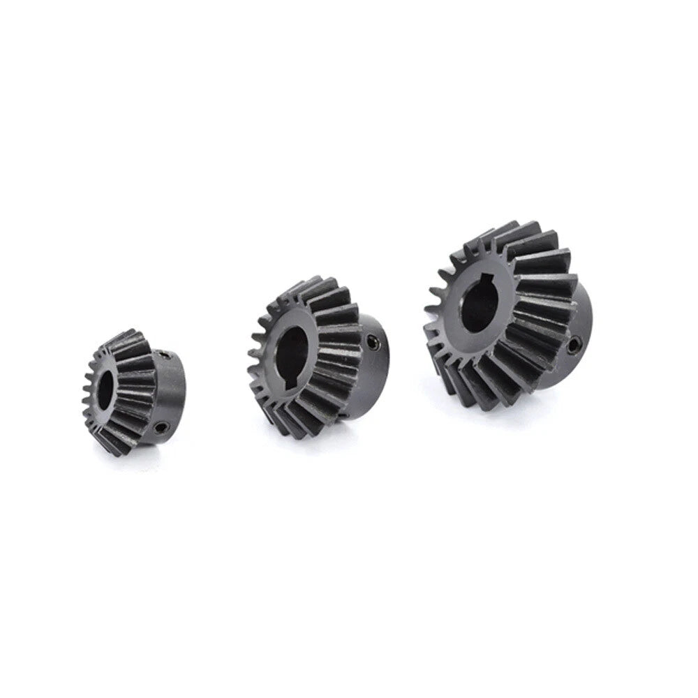 2/ 2.5 Modulus 20/30Tooth Bevel Gears 90° 1:1.5 Pairing With Keyway Motor Gear
