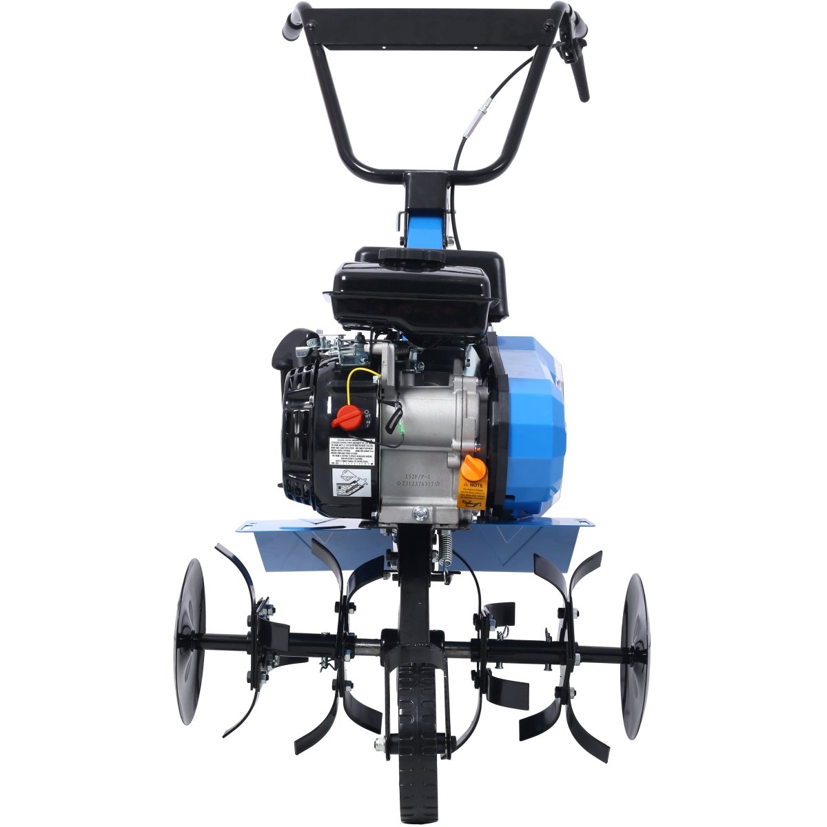 Gas - Powered 4 - Cycle 2 - in - 1 Tiller and Cultivator,78.5cc with Handle 18IN TILL WIDTH,EPA complaint - HomeDIYer