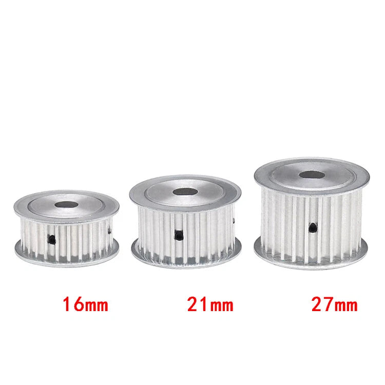 5M Timing Belt Pulley Pitch 5mm 15 - 25T Width 16mm/21mm/27mm for CNC Step Motor