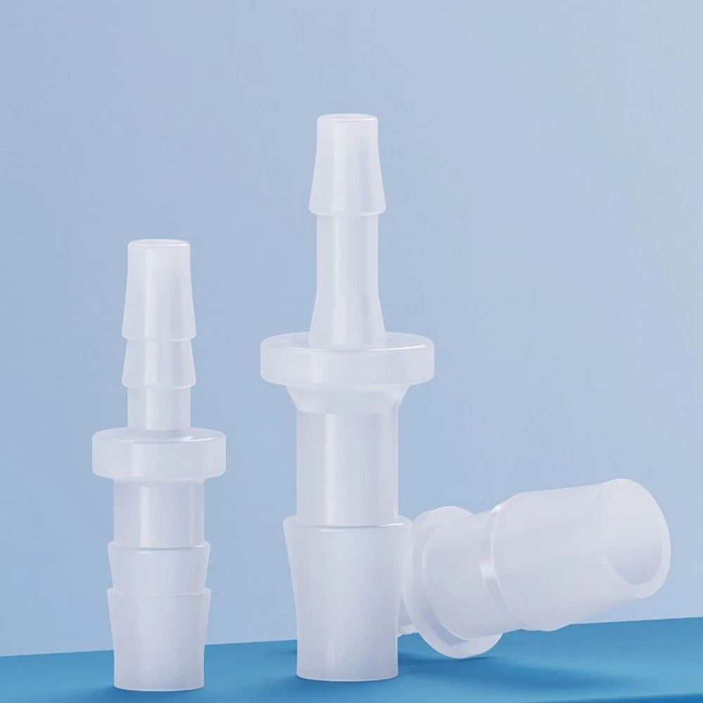 Plastic Straight Barbed Connector Reducer Joiner Tubing Pipe Hose Fitting Water