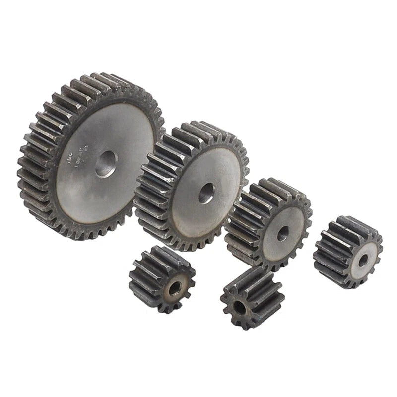3 Mod 10-31 Teeth Spur Gears Transmission Gear Pinion Thickness 30mm 45# Steel