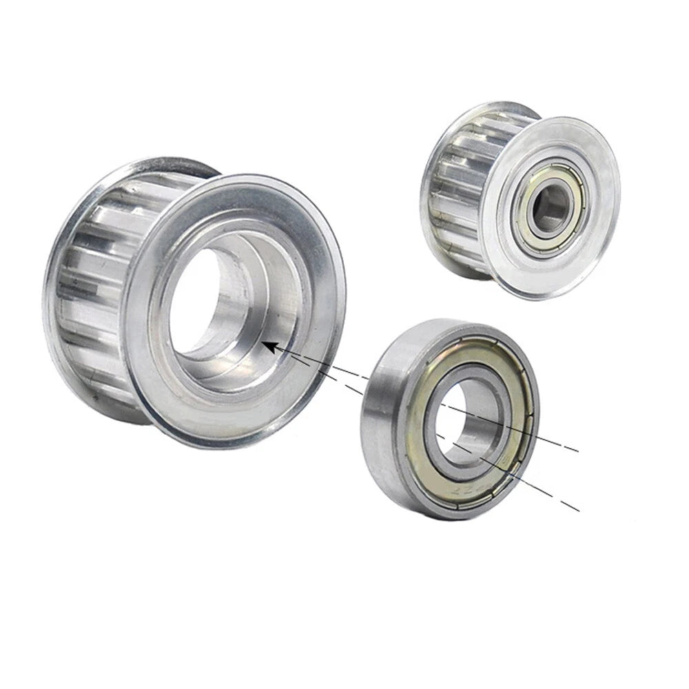 HTD-5M 15T-40T Timing Belt Idler Pulleys Width: 11mm 16mm 21mm Toothed Tensioner