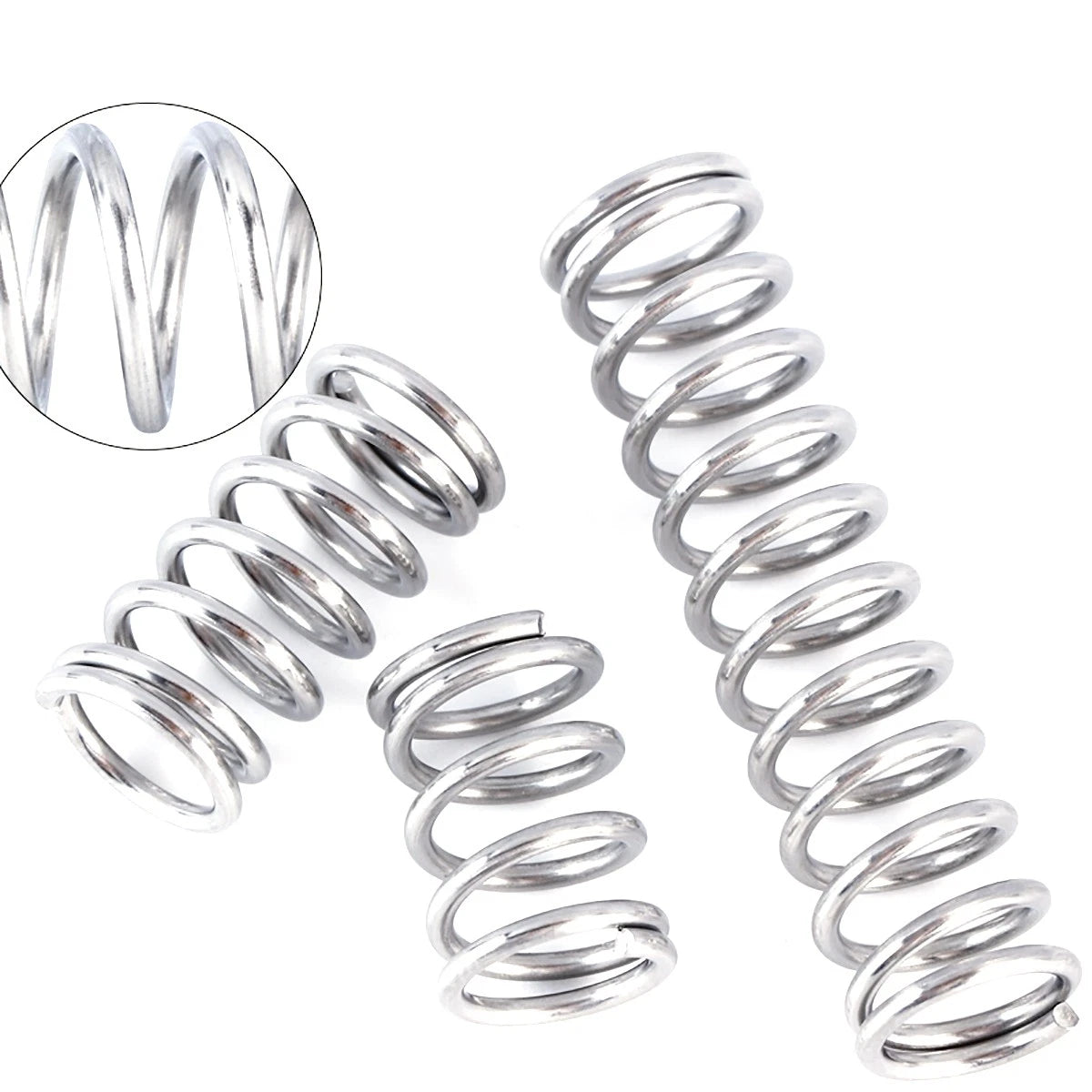 Wire Dia 0.5mm 0.6mm 0.7mm Compression Springs Stainless Small Pressure Spring