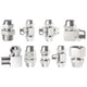 Pneumatic Push-to-Connect Fittings — Straight, Elbow, Tee, Cross & Threaded Types