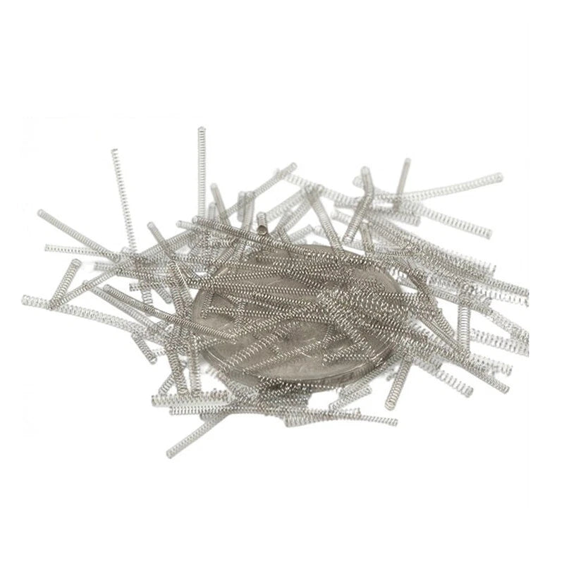 10Pcs Stainless Steel A2 Compression Pressure Springs Miniature Wire Dia 0.1mm