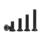 Black Countersunk Phillips Machine Screws – M2 & M2.5, A2 Stainless Steel, Fully Threaded (3–60mm Overall Length)