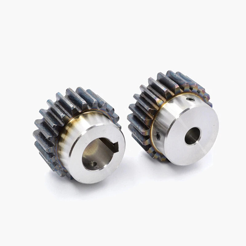 1.5 Mod 45# Steel Spur Gear 12-25T Bore 6-18mm Pinion Gear with Step Motor Gear