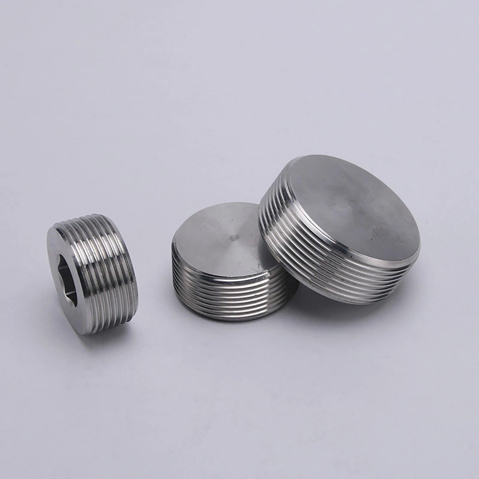 304 Stainless Steel BSP Male Hex Plug — End Blanking Stop Fitting