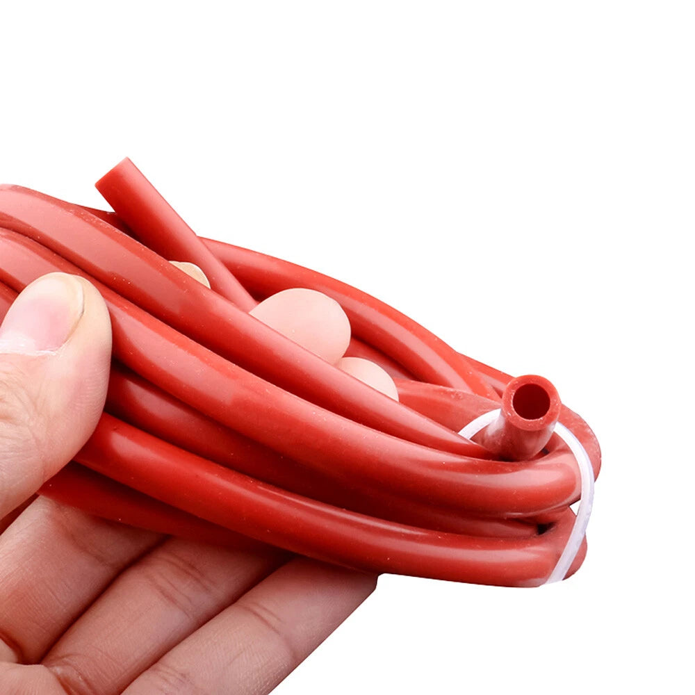 Red Silicone Vacuum Hose — Rubber Tube for Air, Water & Oil | 2mm–38mm ID