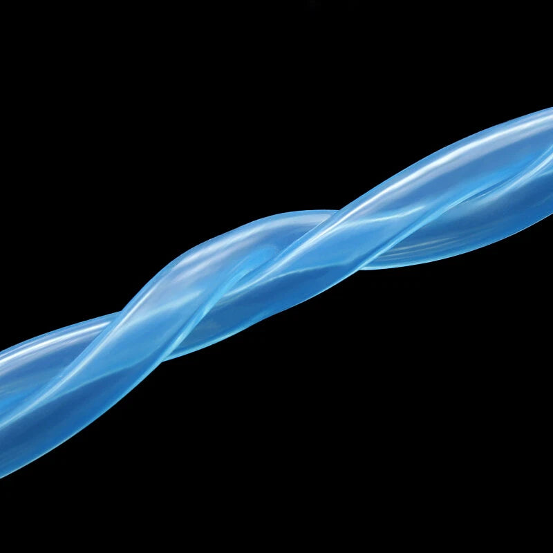 Food Grade Silicone Tubing Sky Blue — Flexible Hose Pipe 2mm to 6mm ID