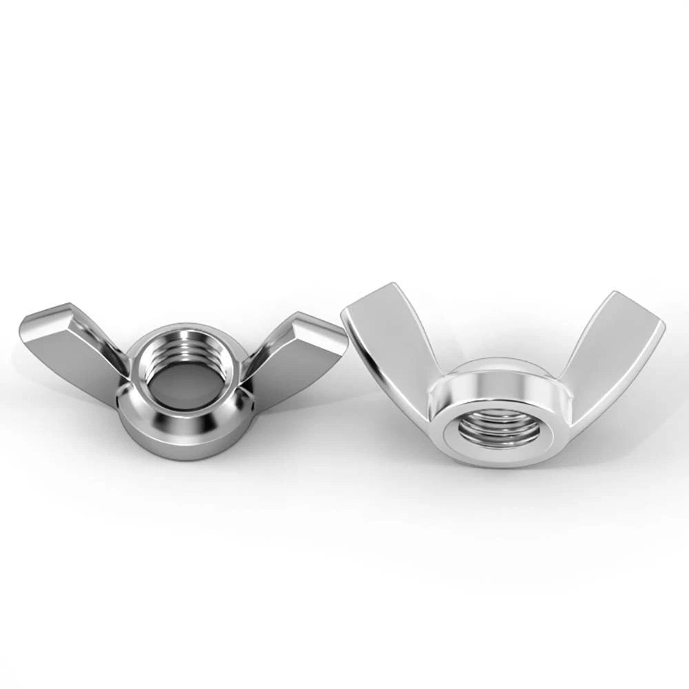 Wing Nuts M2 - M12 A2 A4 201 Stainless Steel Butterfly Nut To Fit Bolts & Screws
