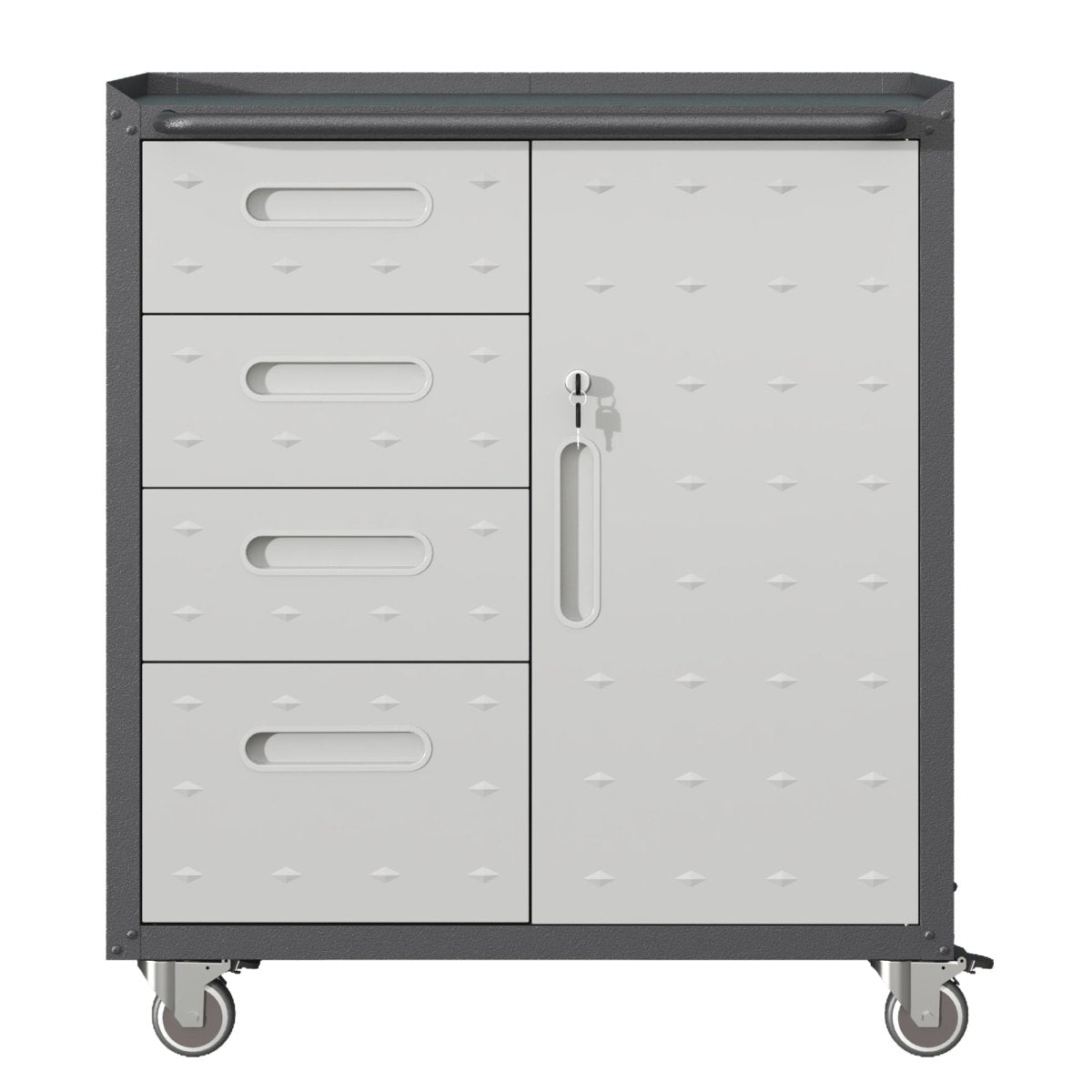 Heavy - Duty Tool Cabinet | Industrial Steel Storage with Locking Drawers - HomeDIYer