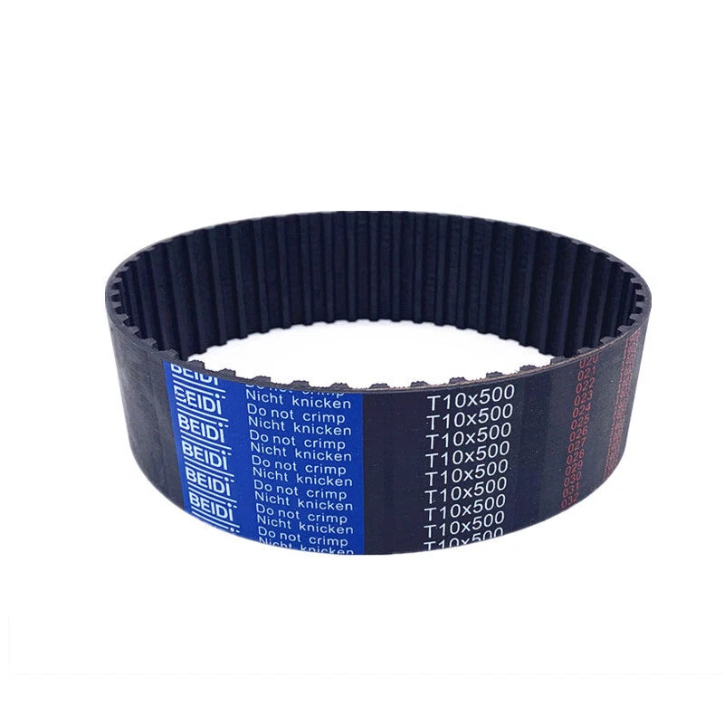 T10 Closed Loop Timing Belt – 10mm Pitch, 15/20/25mm Width, 340–2500mm