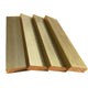 Brass Flat Bar Plate Strip Thick 15mm-32mm Length 100mm Metal Model Making Sheet