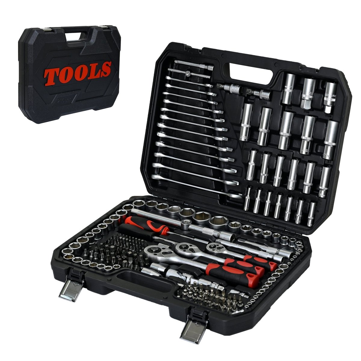 Combined Maintenance Tool Suitcase - 247 pieces of Basic Home Maintenance Tool Set, General Machinery Tool Set - HomeDIYer
