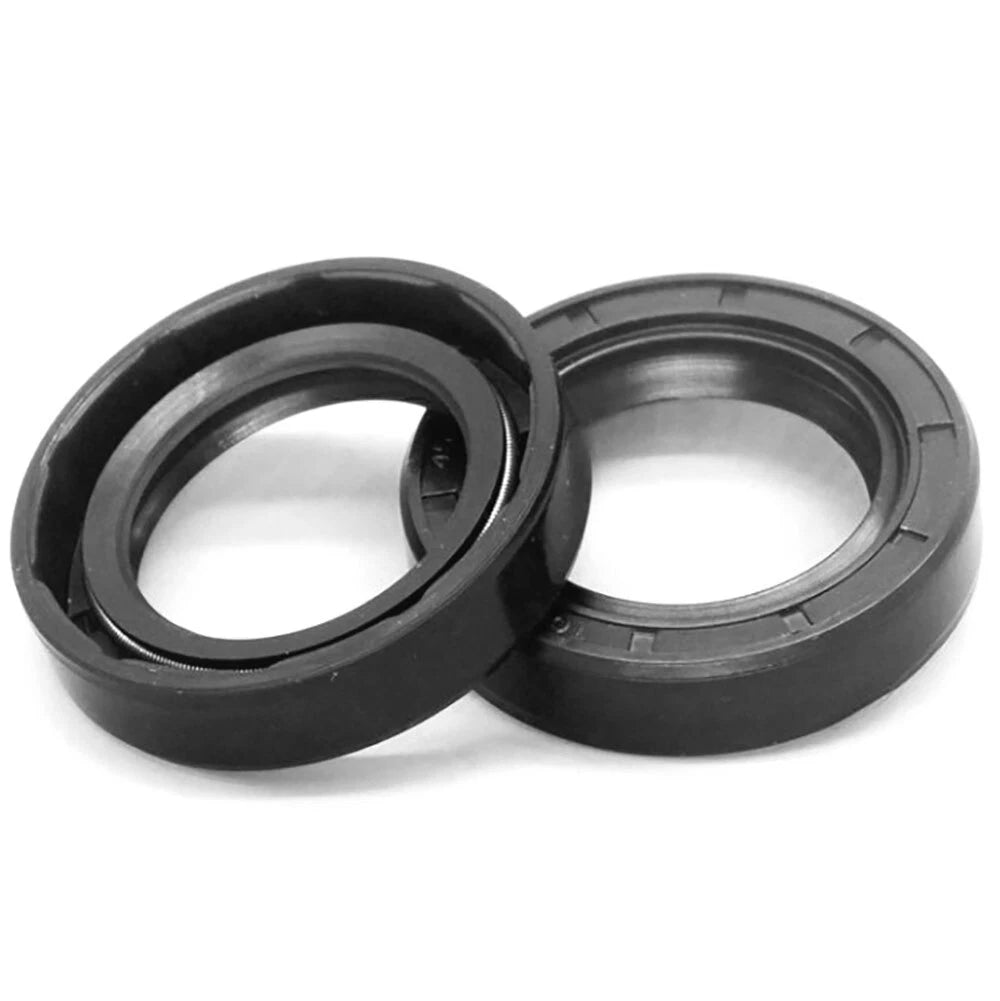 TC Double Lip Oil Seal — NBR Rotary Shaft Seal with Stainless Steel Spring