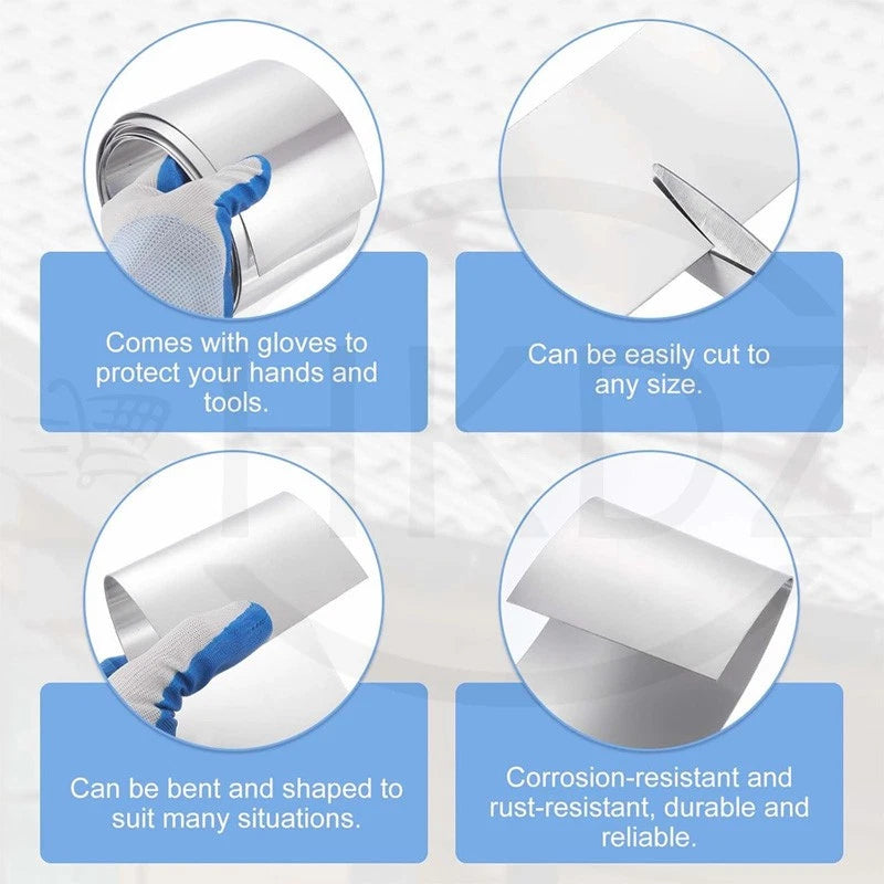 5M Aluminium Strip 1060 Aluminum Foil Sheet Ultra-thin Metal Plate Shim 0.05-3mm