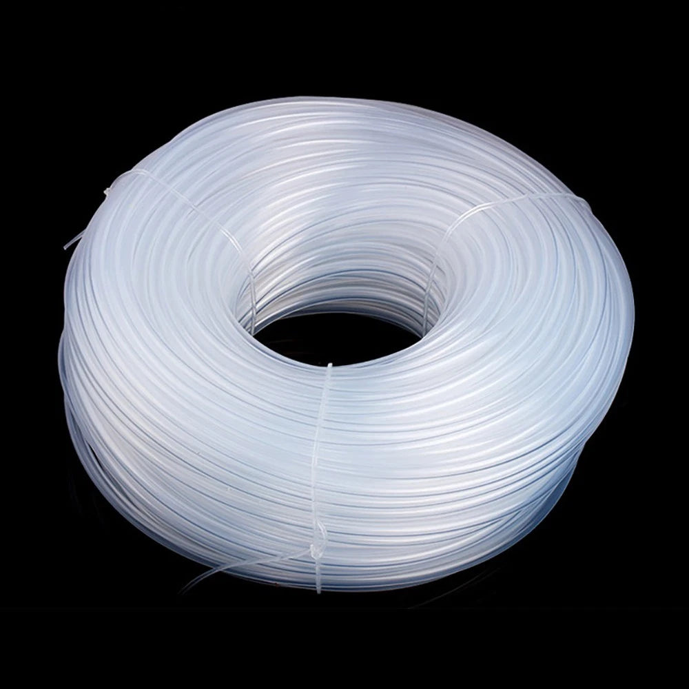 Food Grade Clear Silicone Tubing — Flexible Rubber Hose Pipe ID 0.33mm–50mm