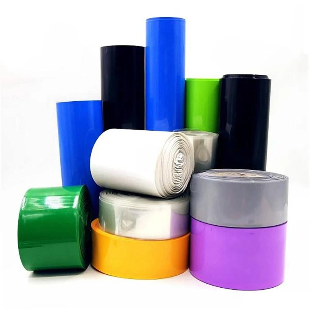 PVC Heat Shrink Tubing for RC Battery Packs – 7mm to 45mm, Multiple Colors - HomeDIYer