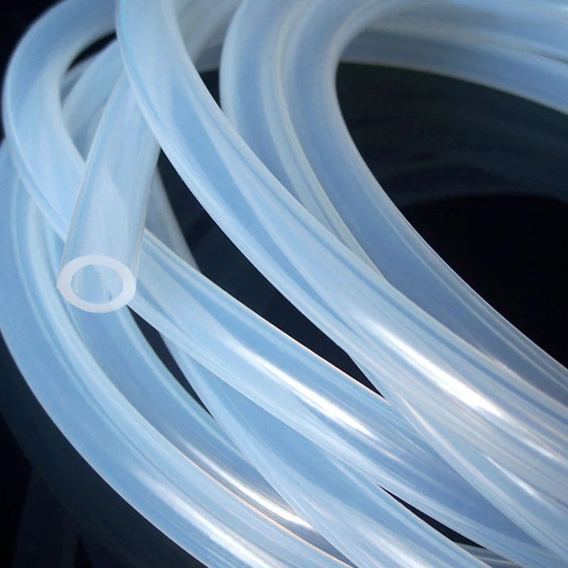 Clear Silicone Tube Food Grade Flexible Hose – ID 2mm to 15mm, Cut to Length