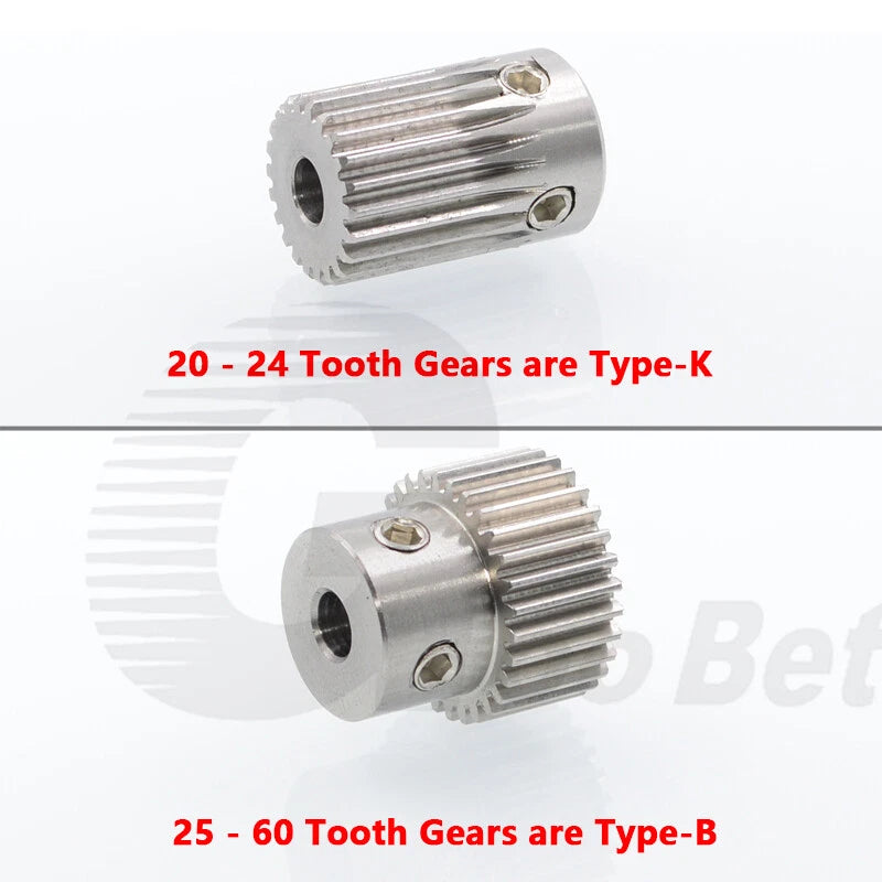 Spur Gear Stainless Steel Module 0.5 with Hub 20-60 Tooth Motor Pinion Precision