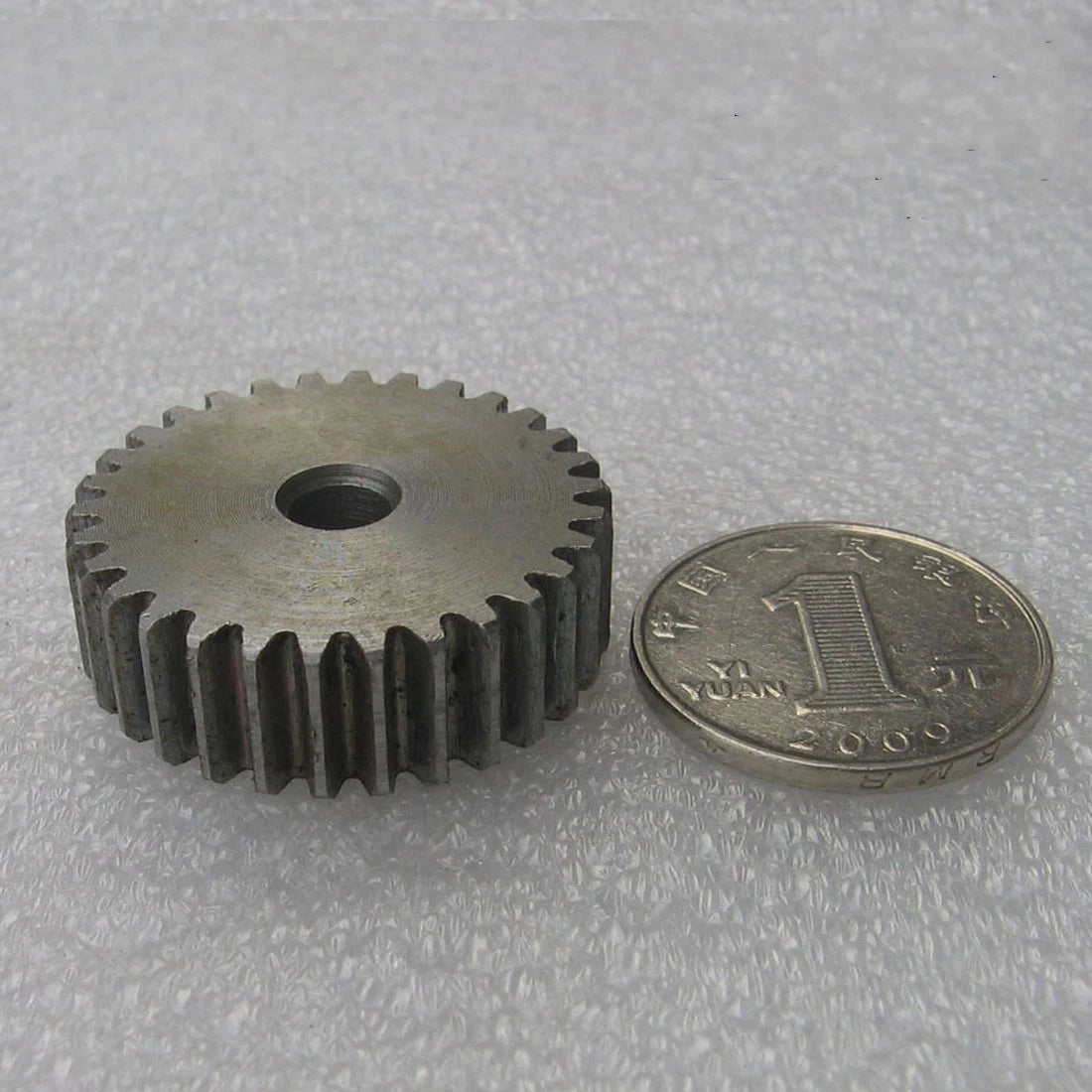 1 Mod 12T-150T Spur Gear 45# Steel Motor Pinion Gear Thickness 10mm *1Pcs