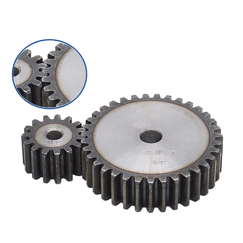 2.5 Mod 10-41 Teeth Spur Gears Transmission Gear Pinion Thickness 25mm 45# Steel
